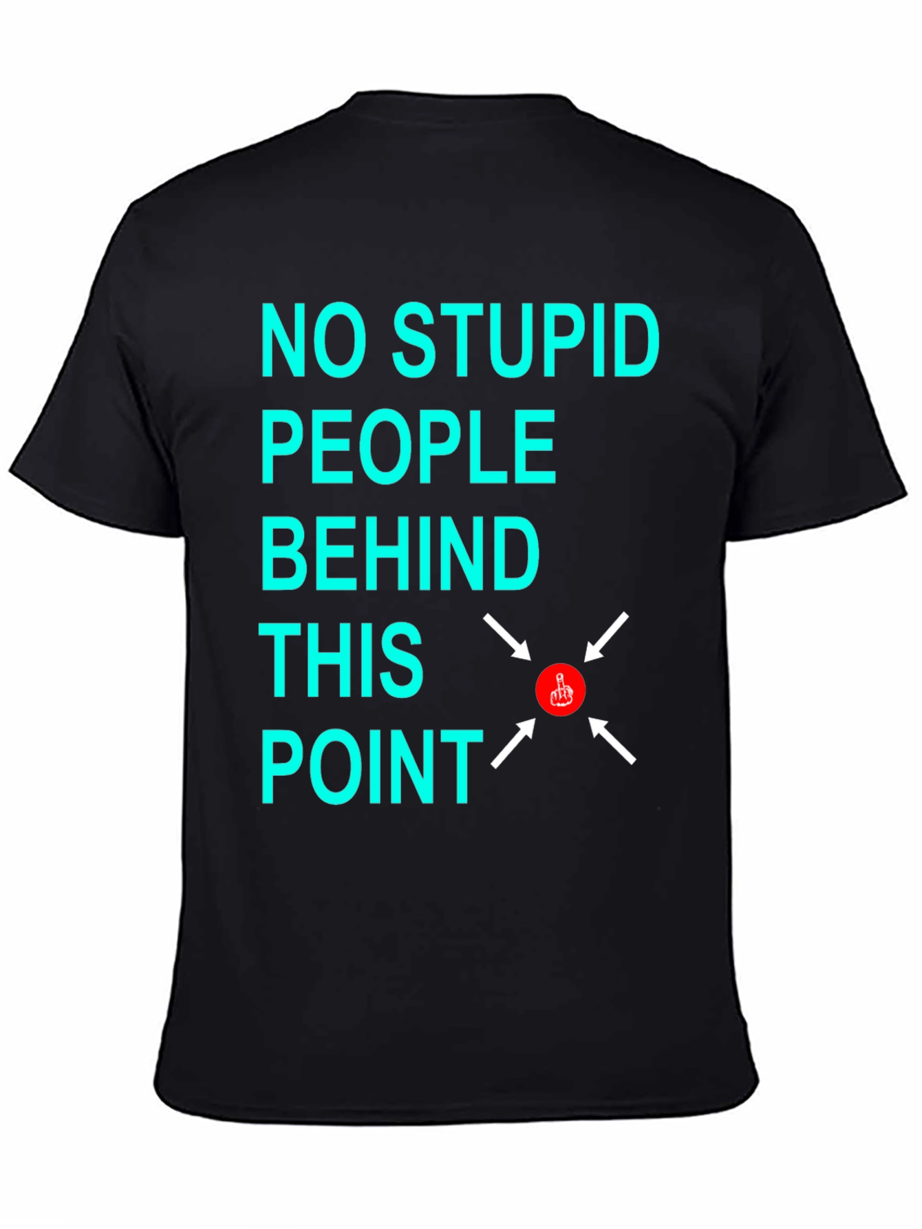 No Stupid People Graphic T-Shirt