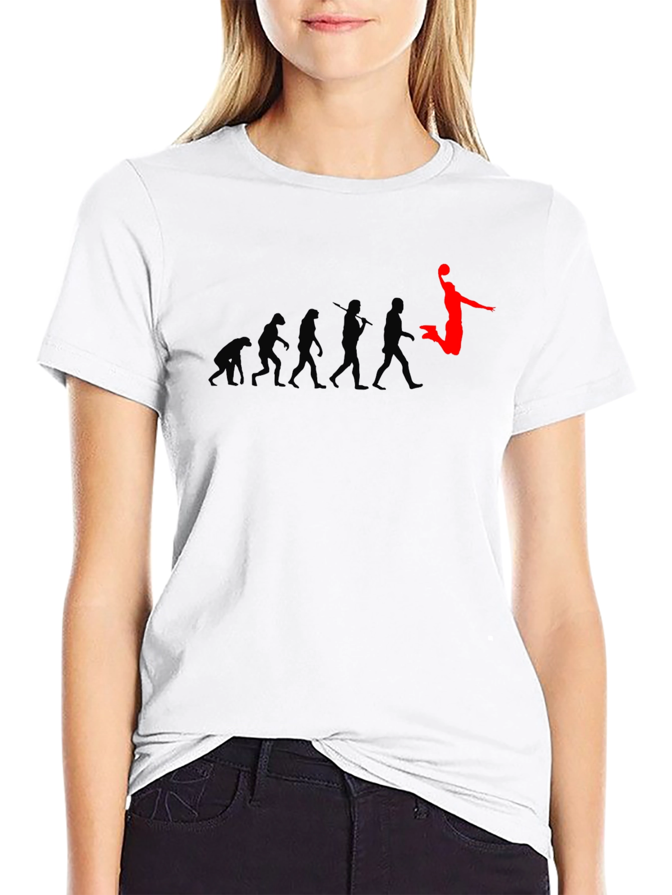 Evolution of Dunk Black Tee