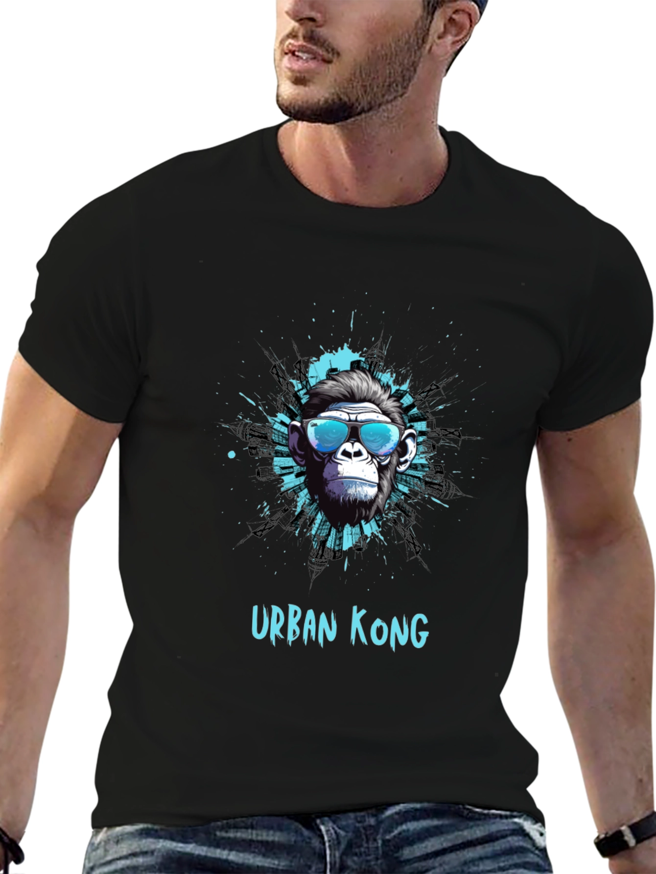Urban Kong Graphic Tee - Cool Monkey T-Shirt