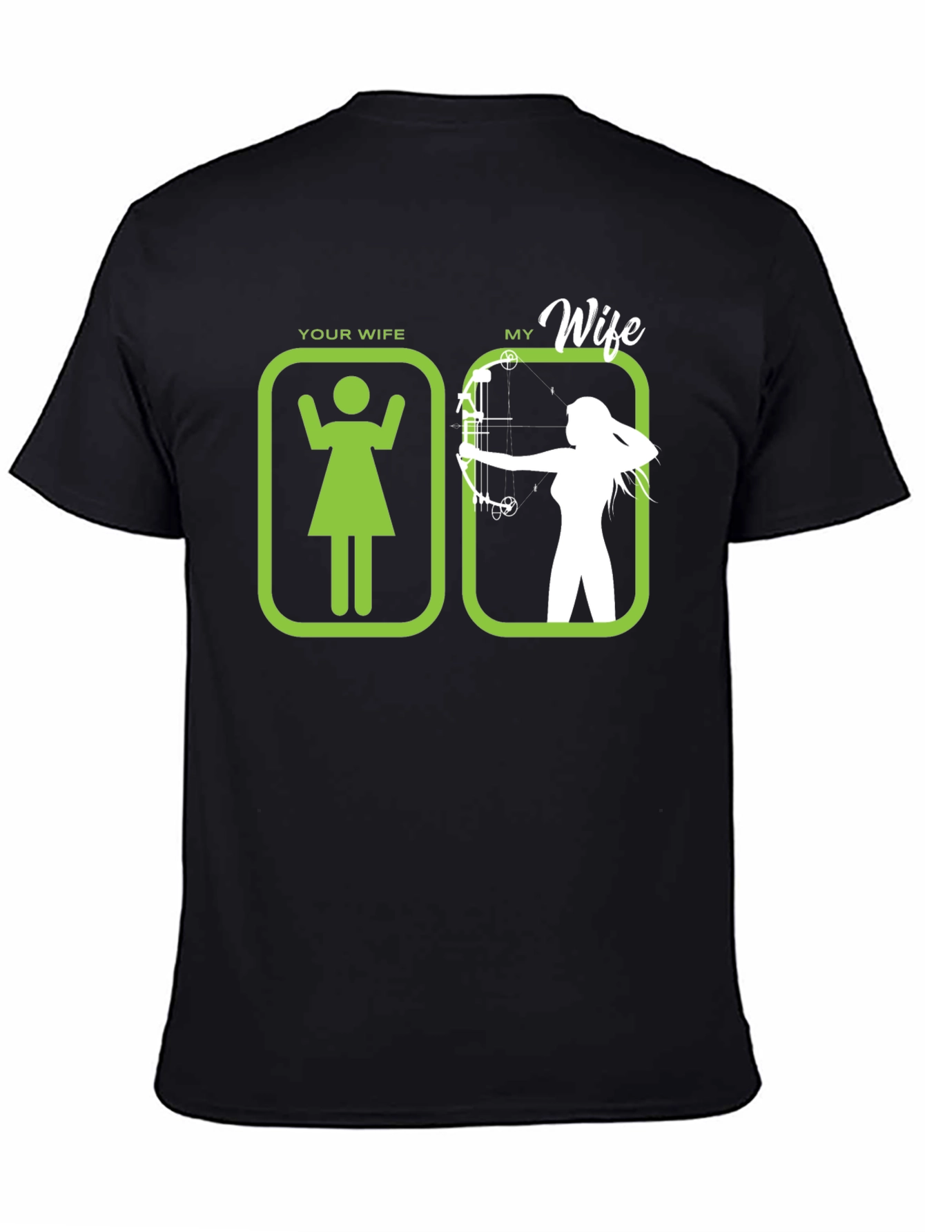 Archer Wife Graphic T-Shirt - Funny Husband Tee