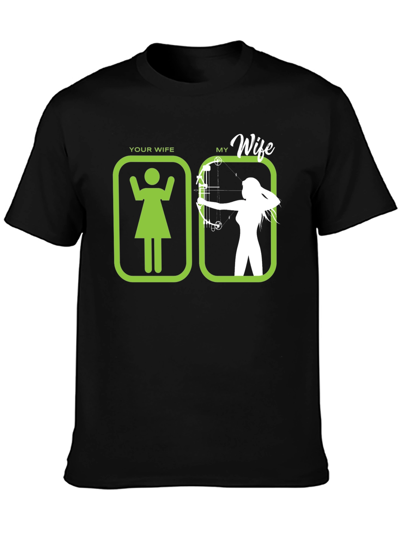 Archer Wife Graphic T-Shirt - Funny Husband Tee