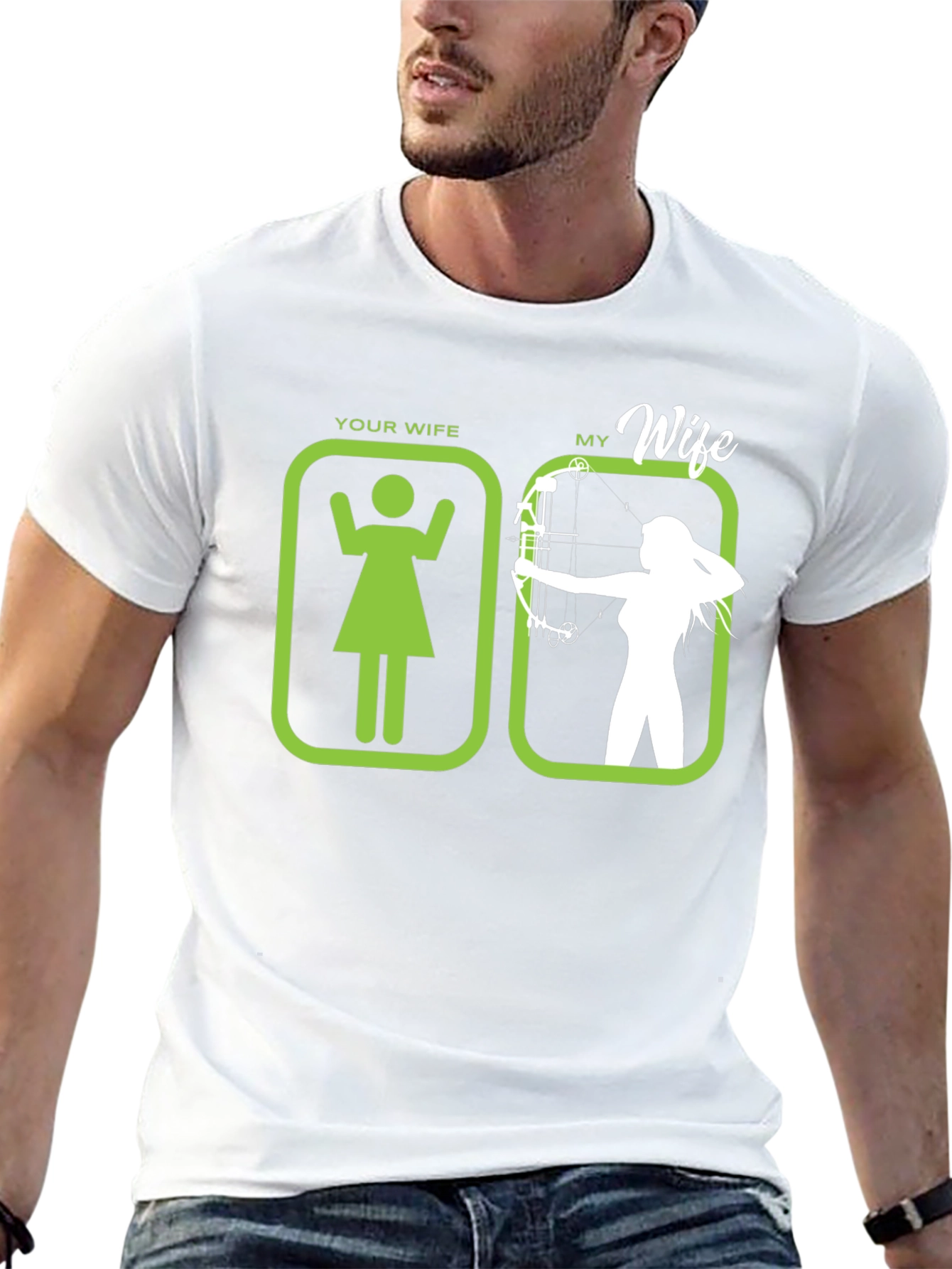 Archer Wife Graphic T-Shirt - Funny Husband Tee