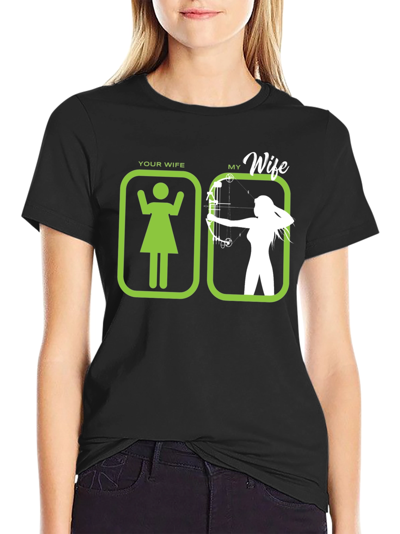 Archer Wife Graphic T-Shirt - Funny Husband Tee