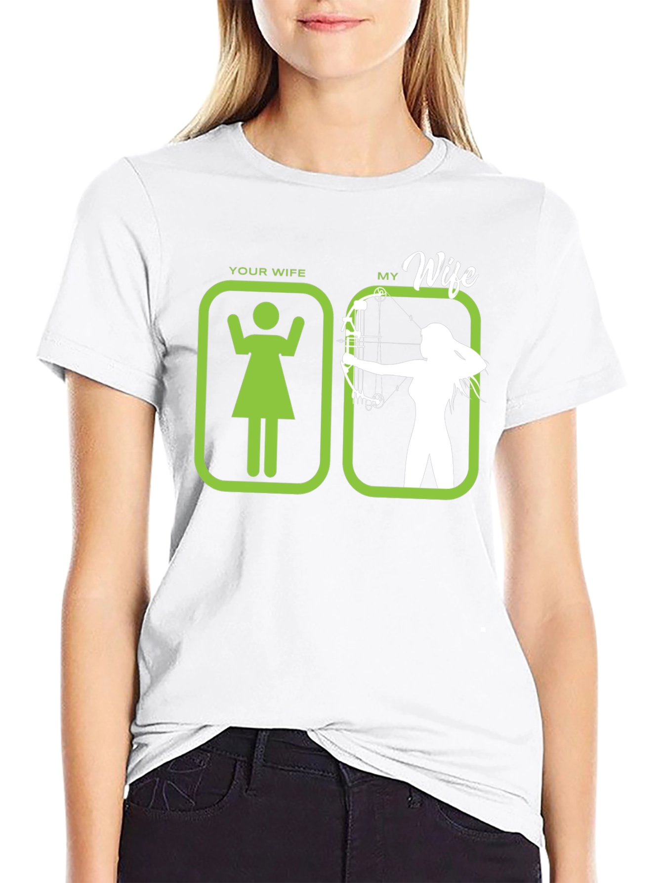Archer Wife Graphic T-Shirt - Funny Husband Tee