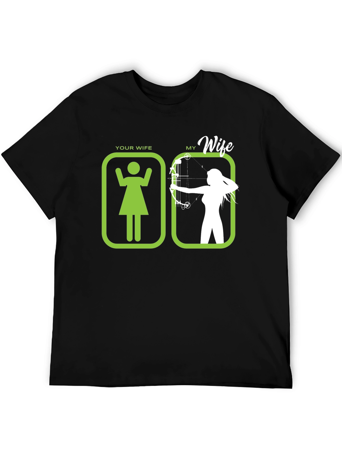 Archer Wife Graphic T-Shirt - Funny Husband Tee