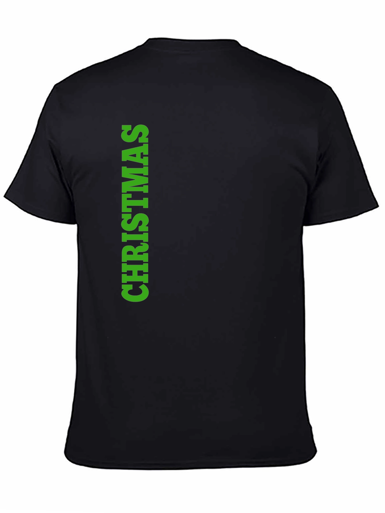 Christmas Graphic Tee - Black Holiday T-Shirt