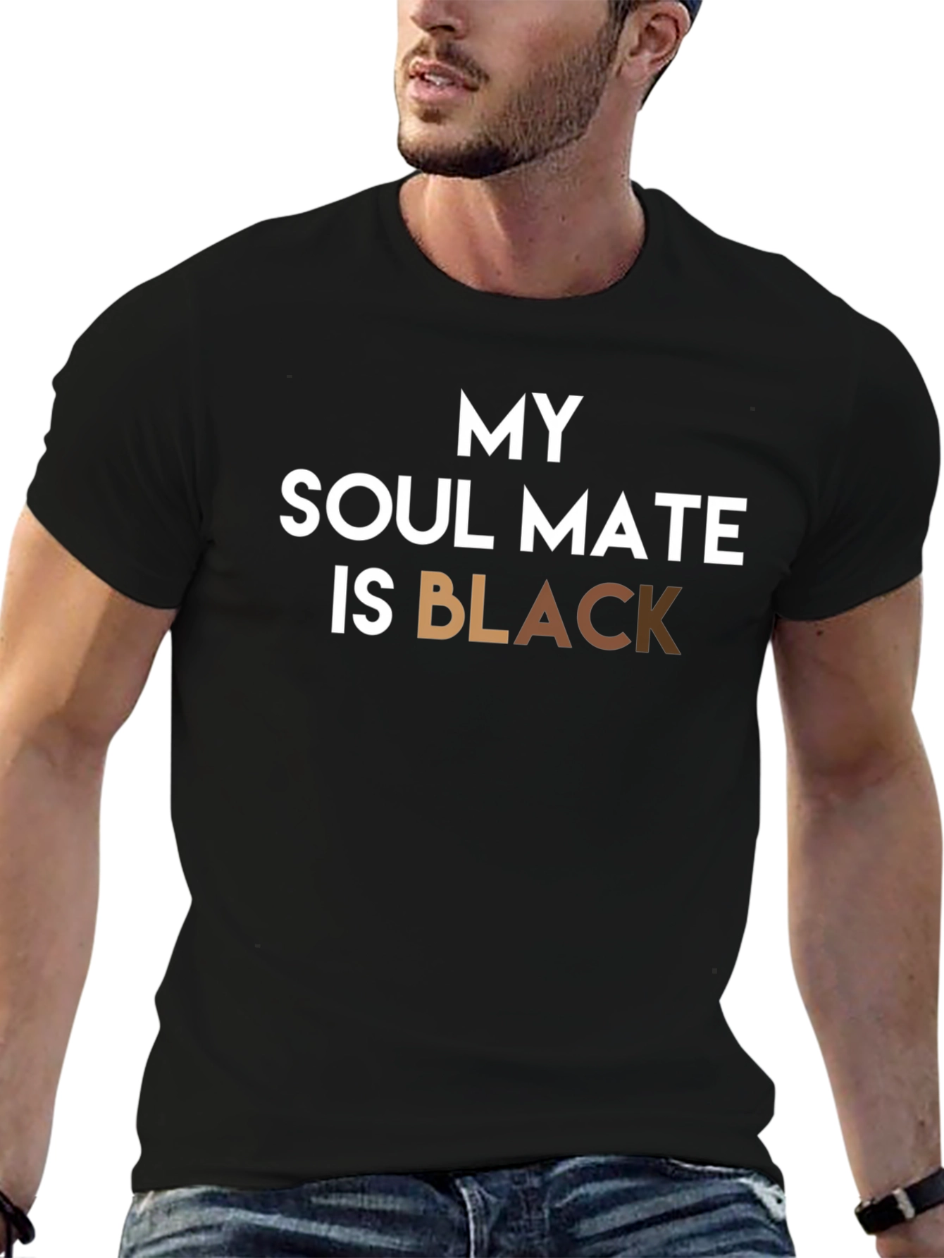 My Soul Mate Is Black T-Shirt