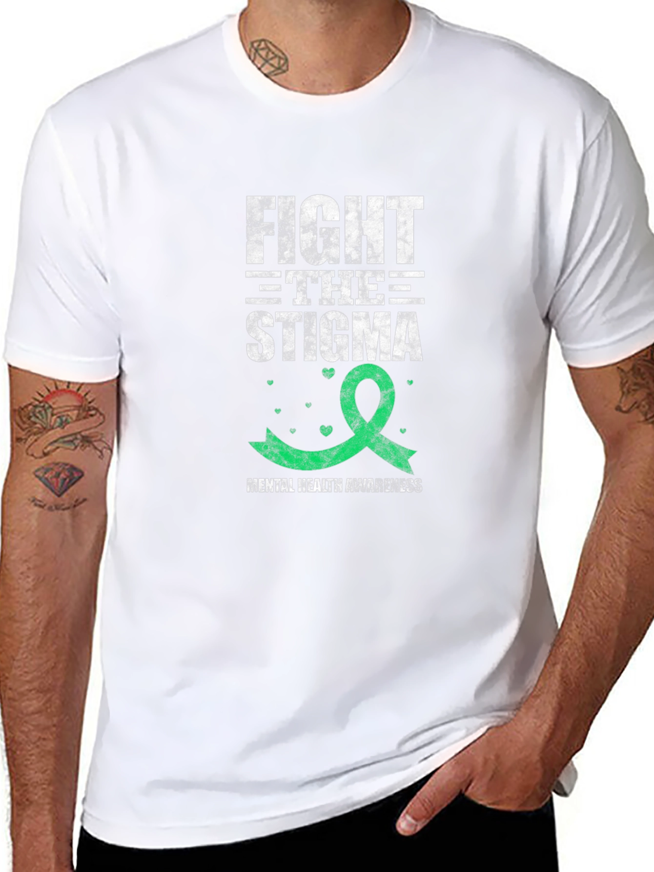 Fight the Stigma Mental Health Awareness T-Shirt