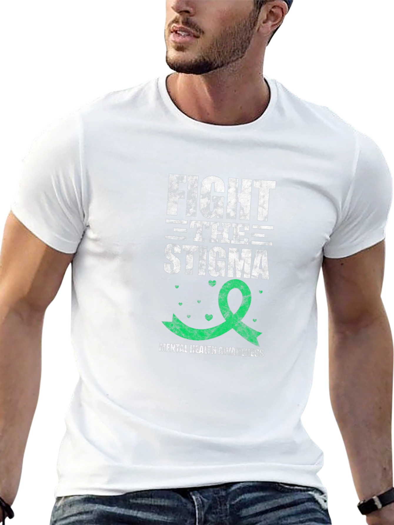 Fight the Stigma Mental Health Awareness T-Shirt