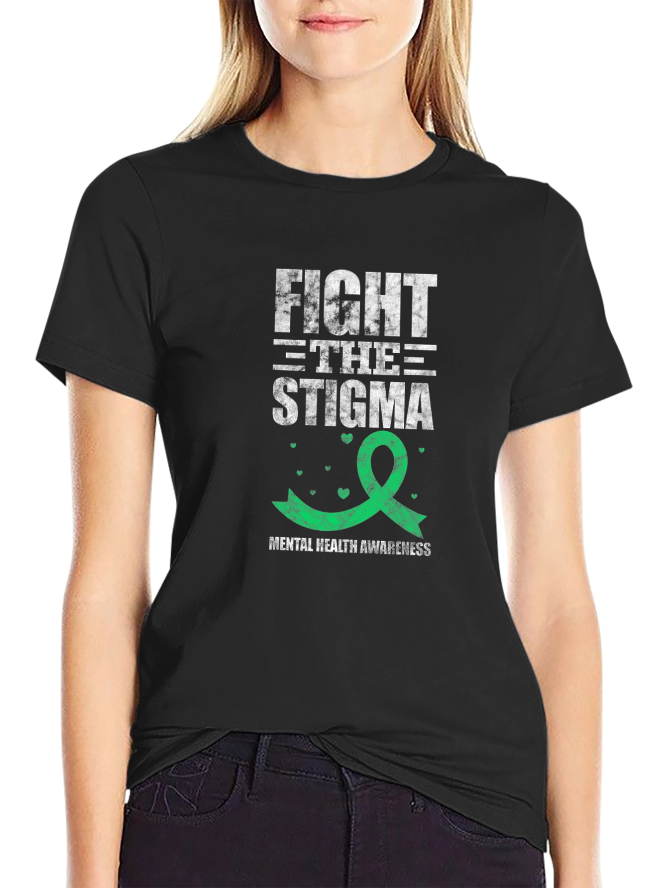 Fight the Stigma Mental Health Awareness T-Shirt