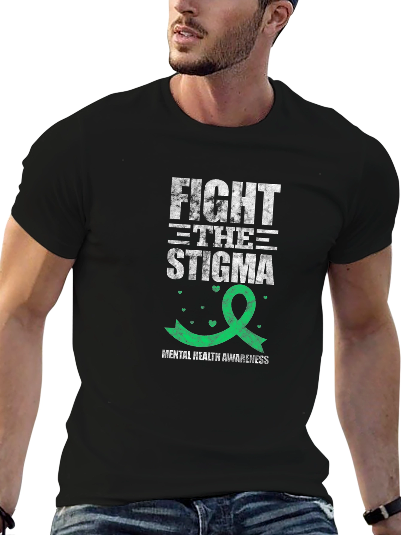 Fight the Stigma Mental Health Awareness T-Shirt