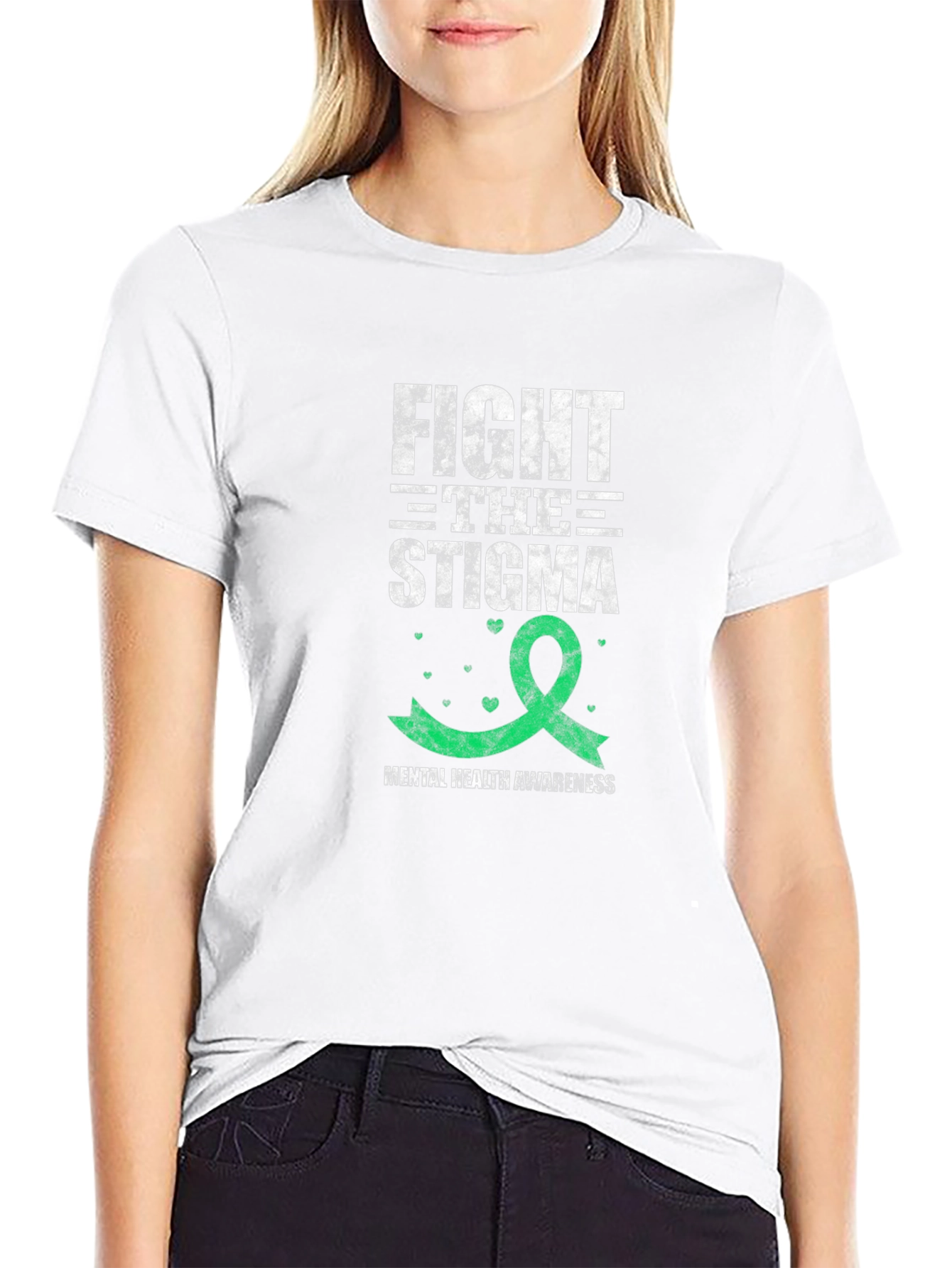 Fight the Stigma Mental Health Awareness T-Shirt
