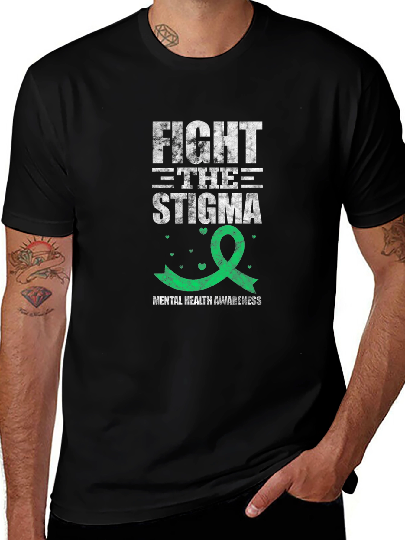Fight the Stigma Mental Health Awareness T-Shirt