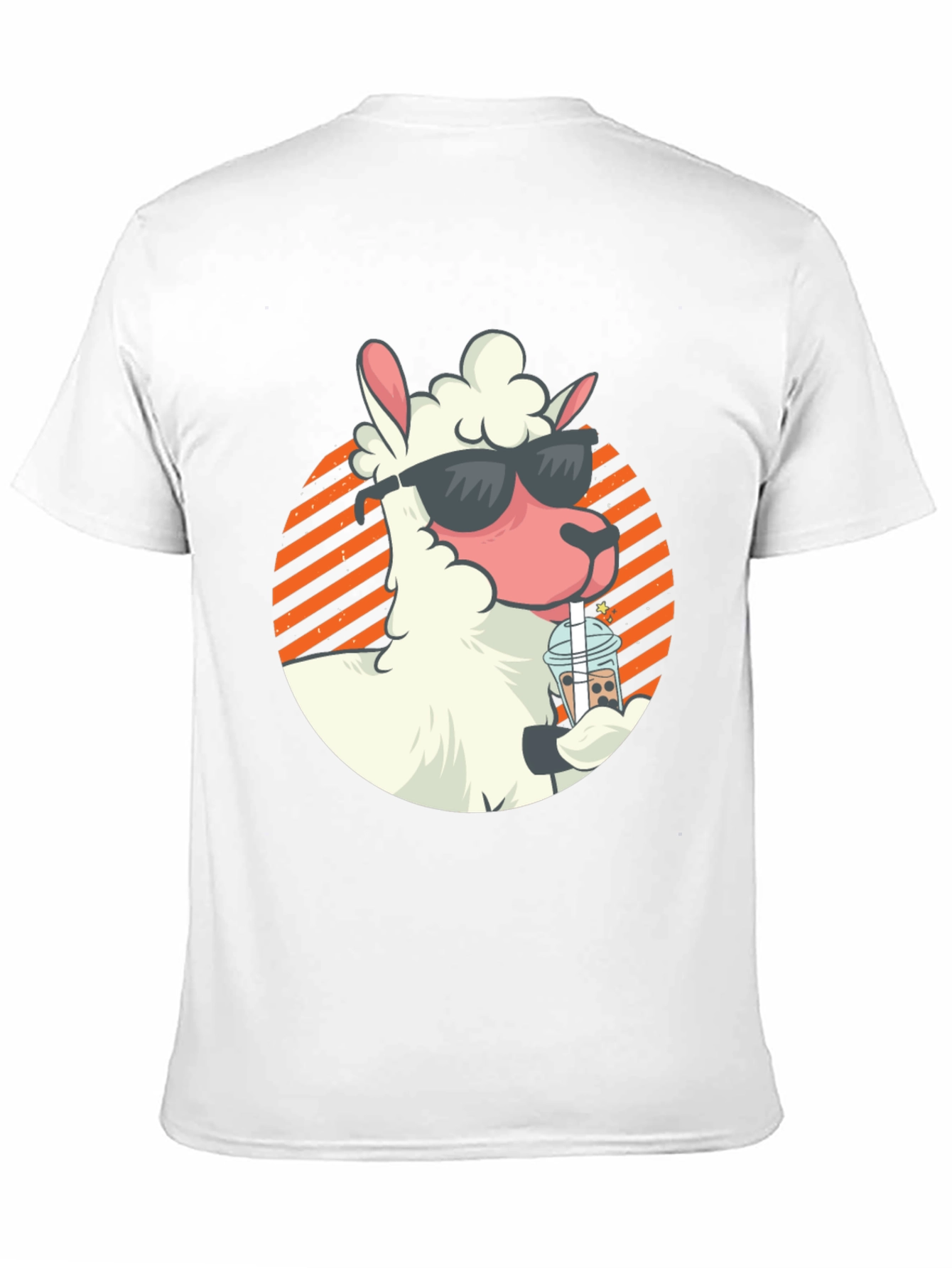 Cool Llama Bubble Tea Graphic Tee