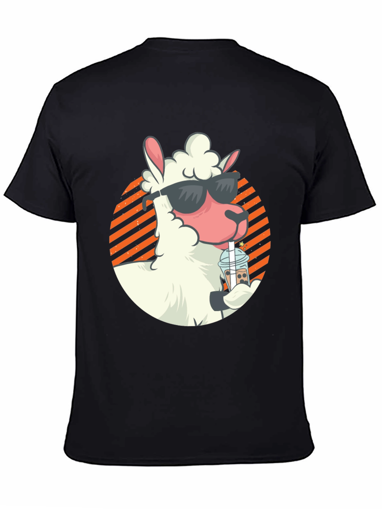 Cool Llama Bubble Tea Graphic Tee