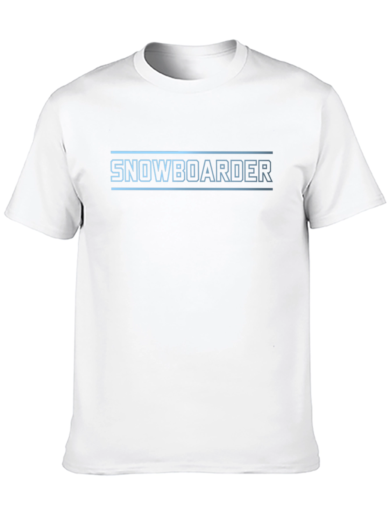 Snowboarder Graphic T-Shirt - Black