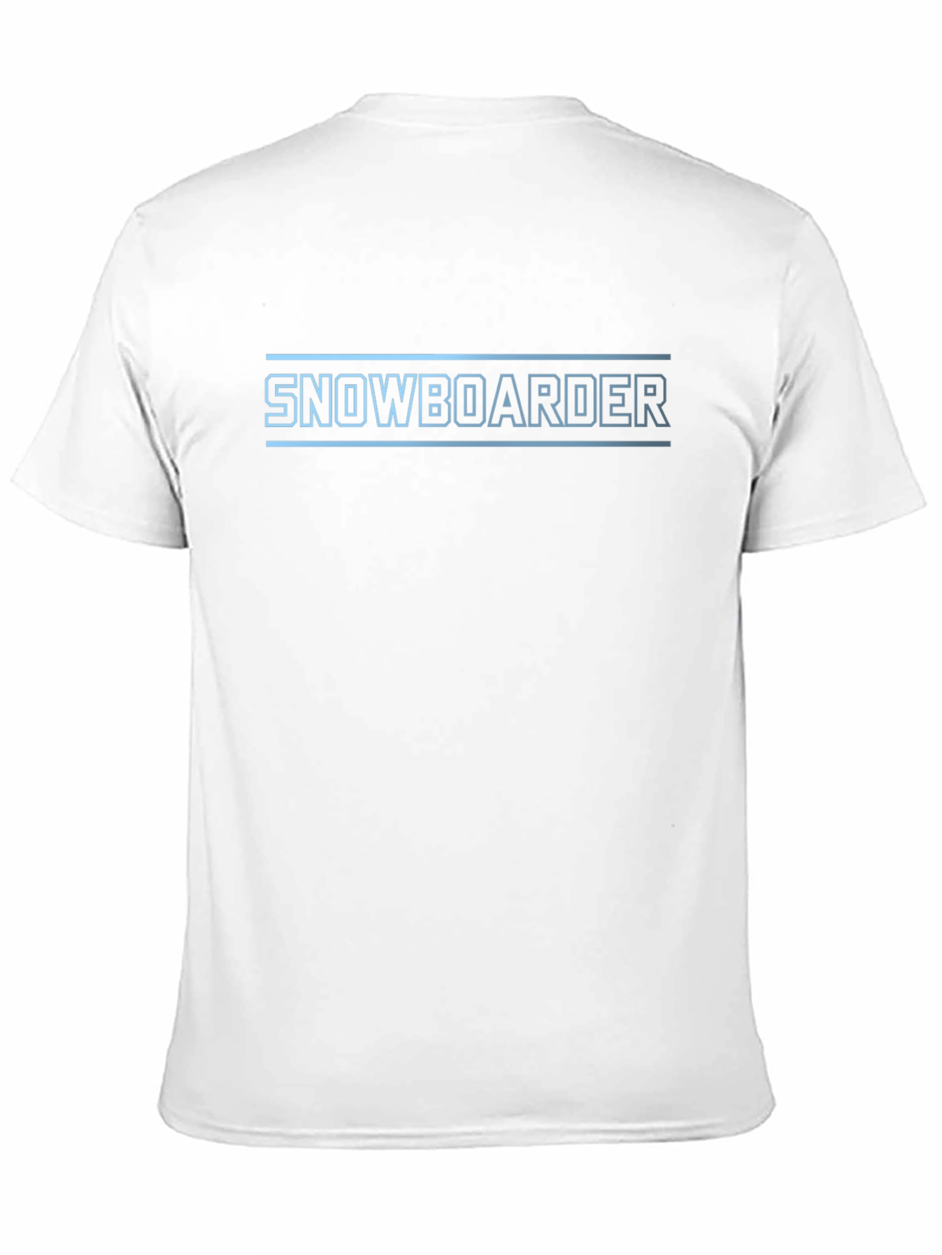 Snowboarder Graphic T-Shirt - Black