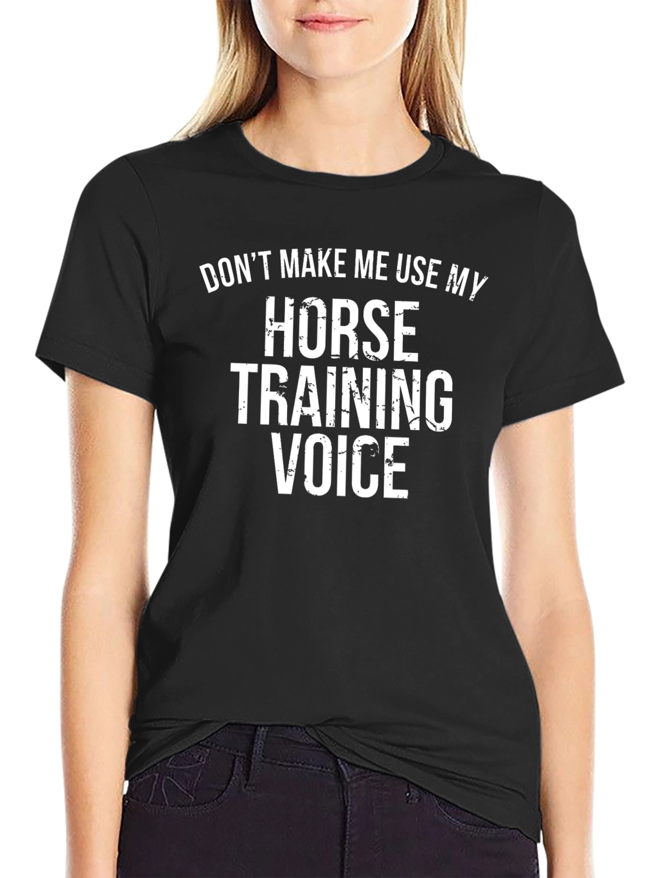 Horse Training Voice Graphic Tee