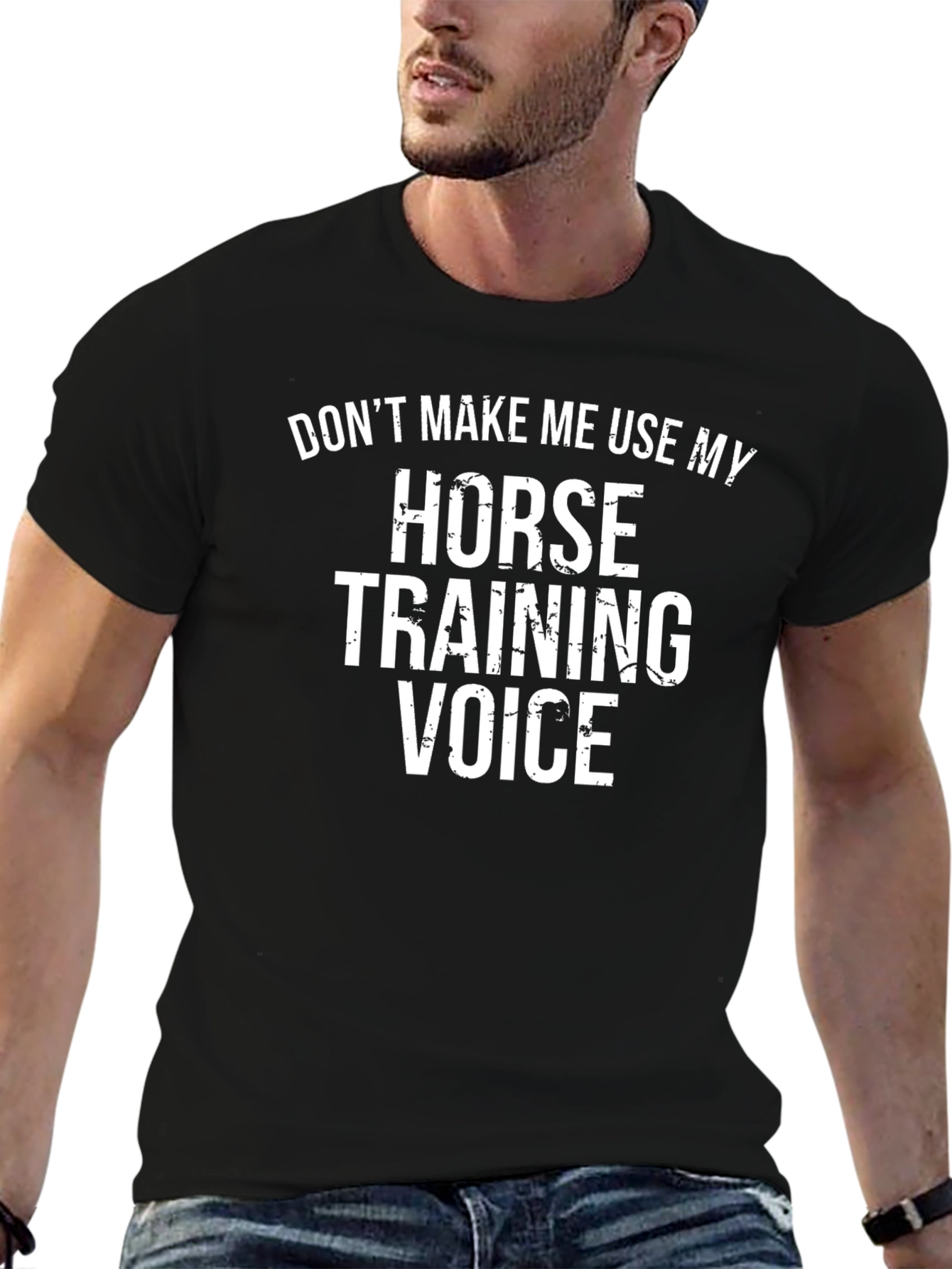 Horse Training Voice Graphic Tee