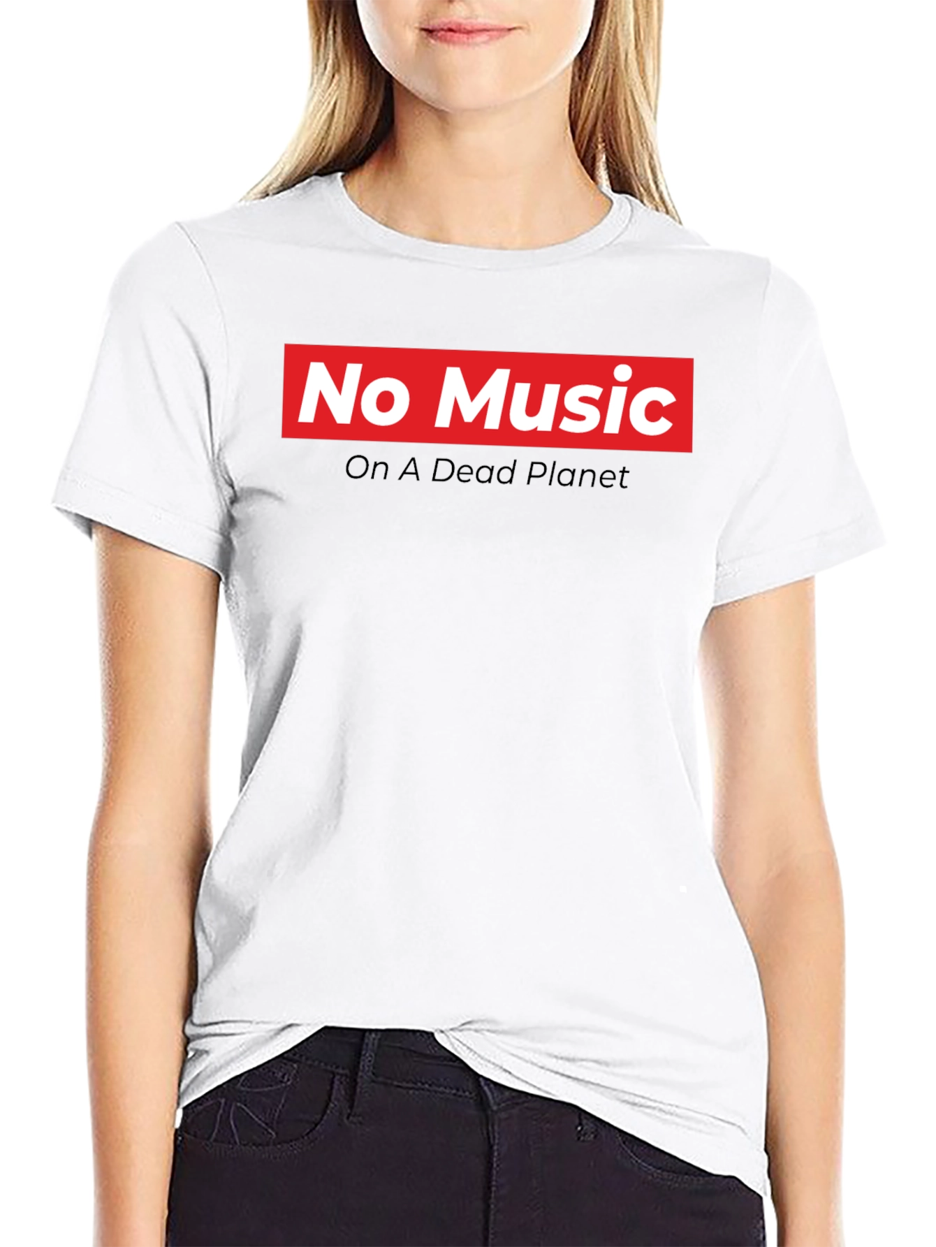 No Music On A Dead Planet Graphic Tee