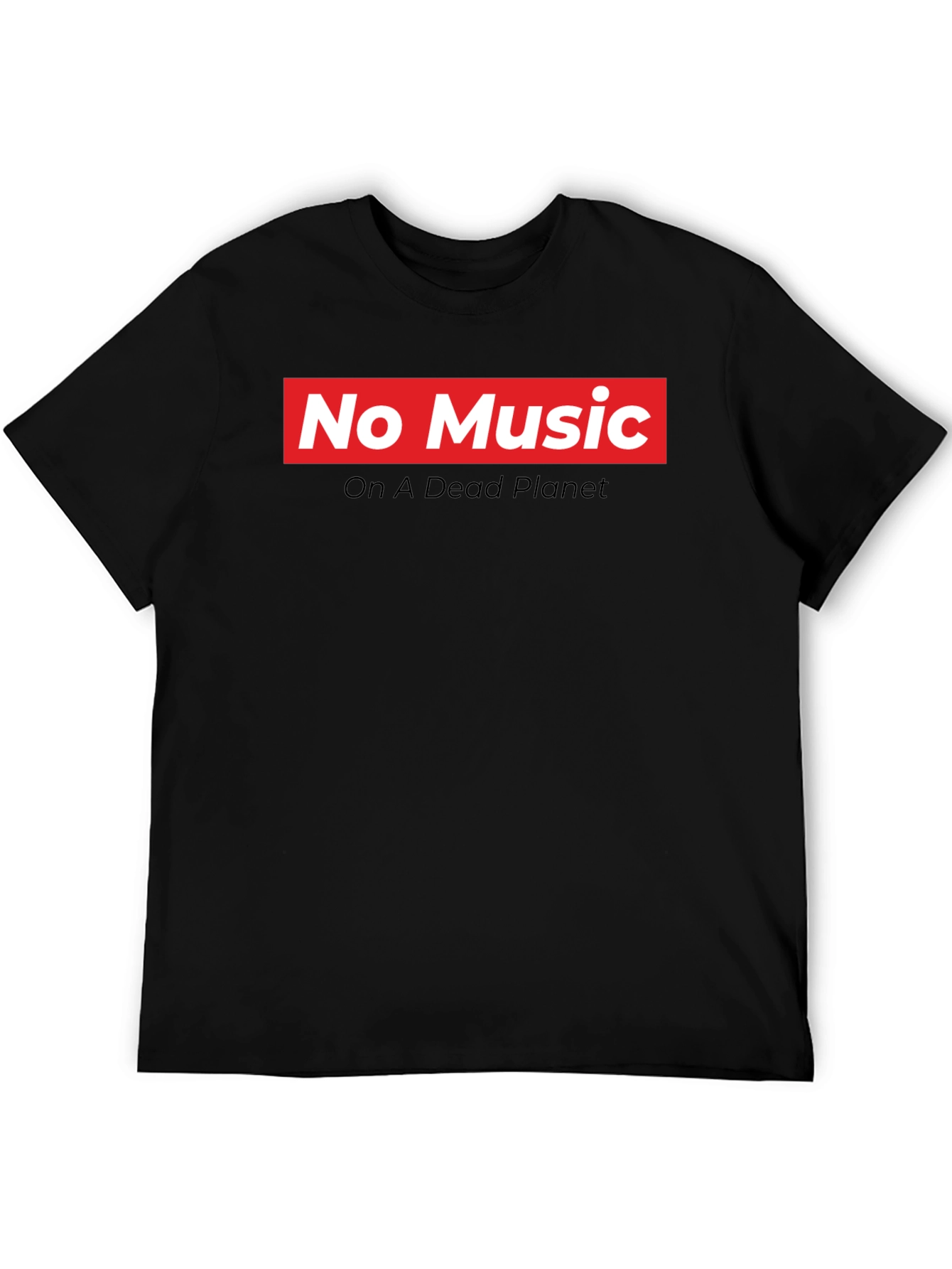 No Music On A Dead Planet Graphic Tee