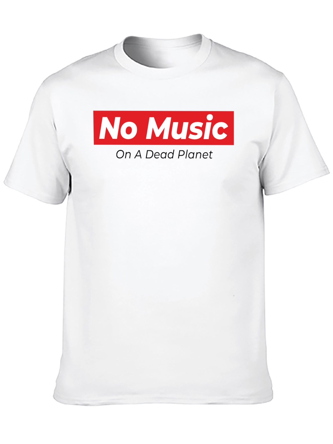 No Music On A Dead Planet Graphic Tee