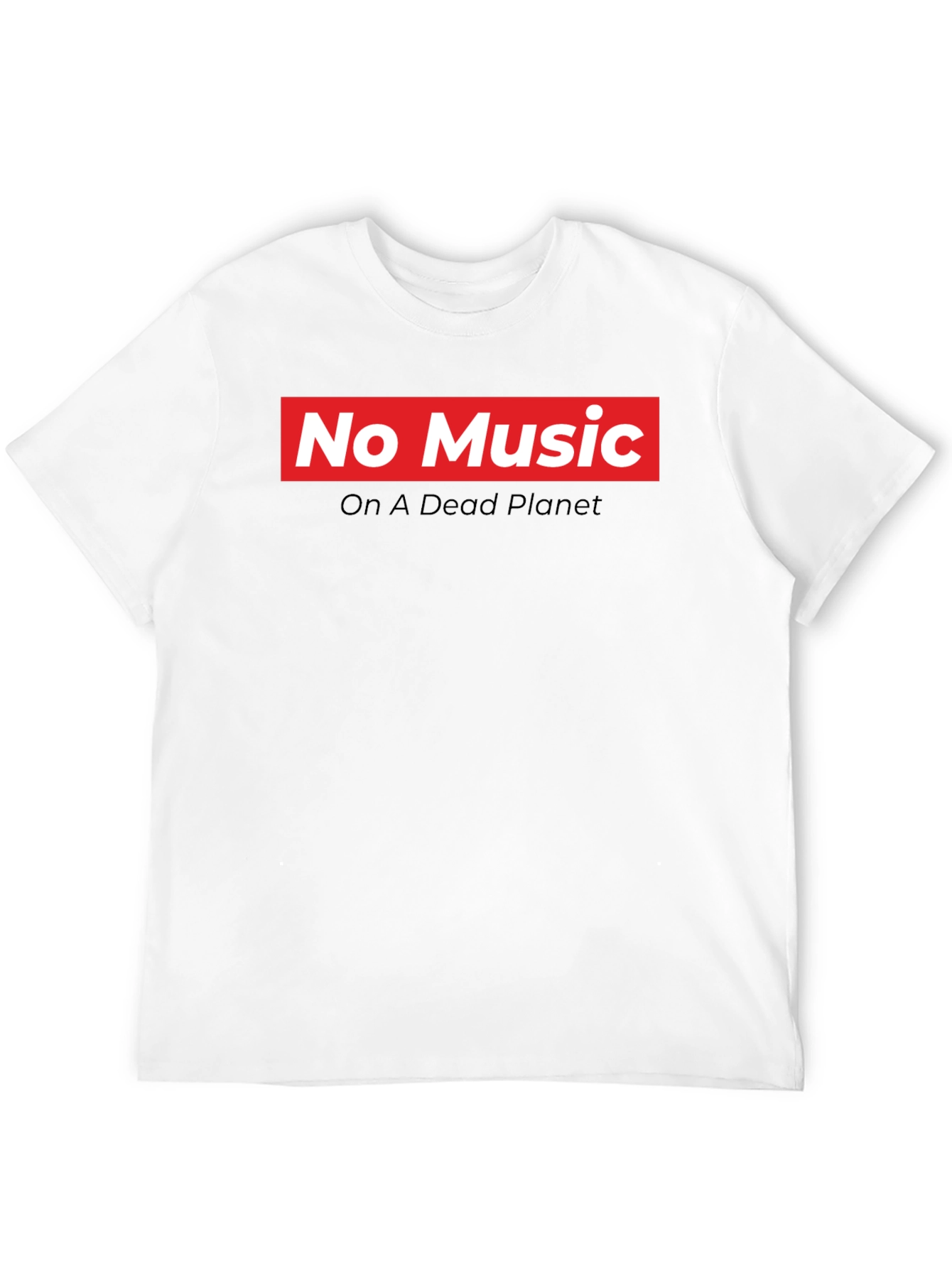 No Music On A Dead Planet Graphic Tee