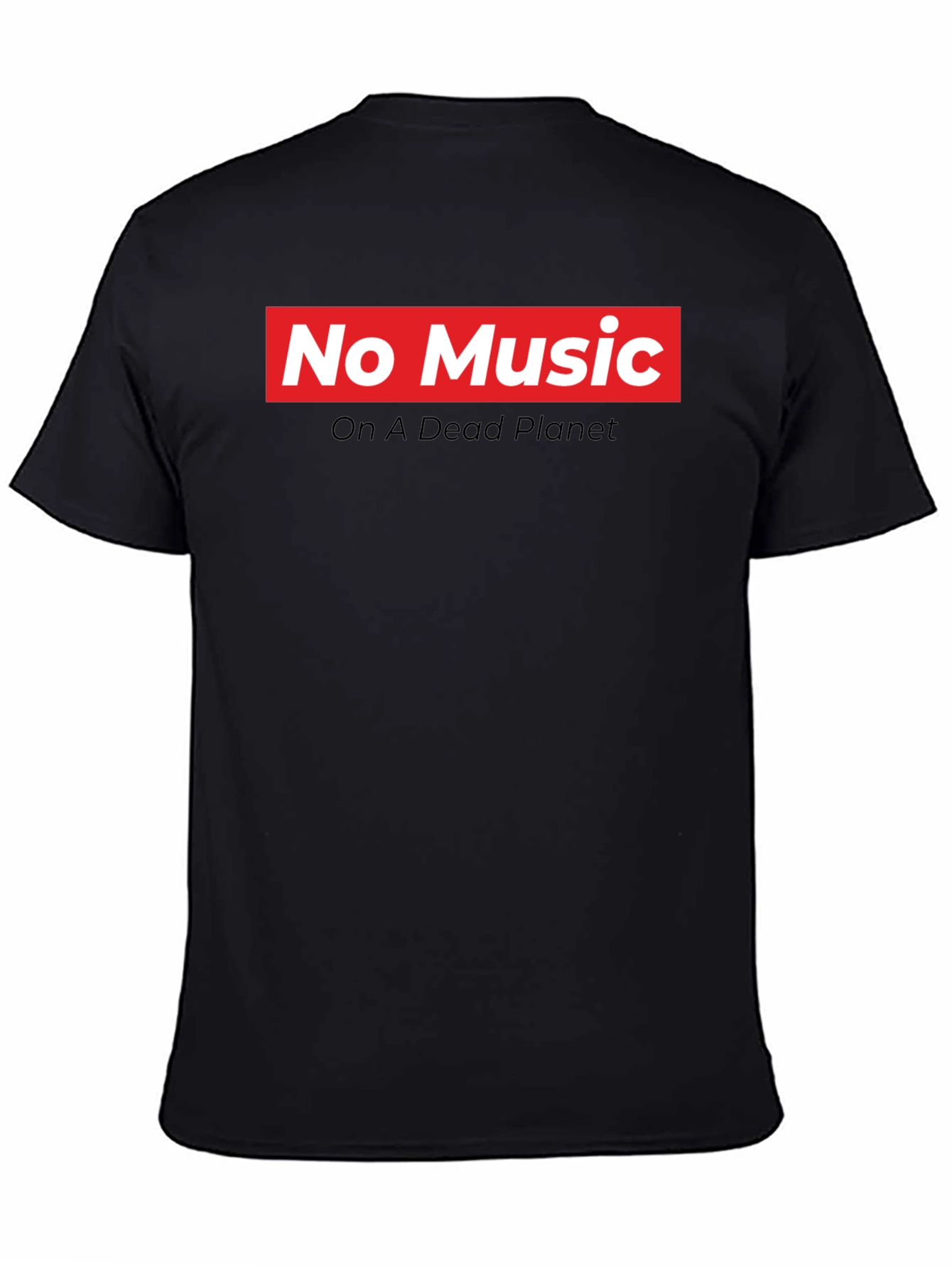 No Music On A Dead Planet Graphic Tee