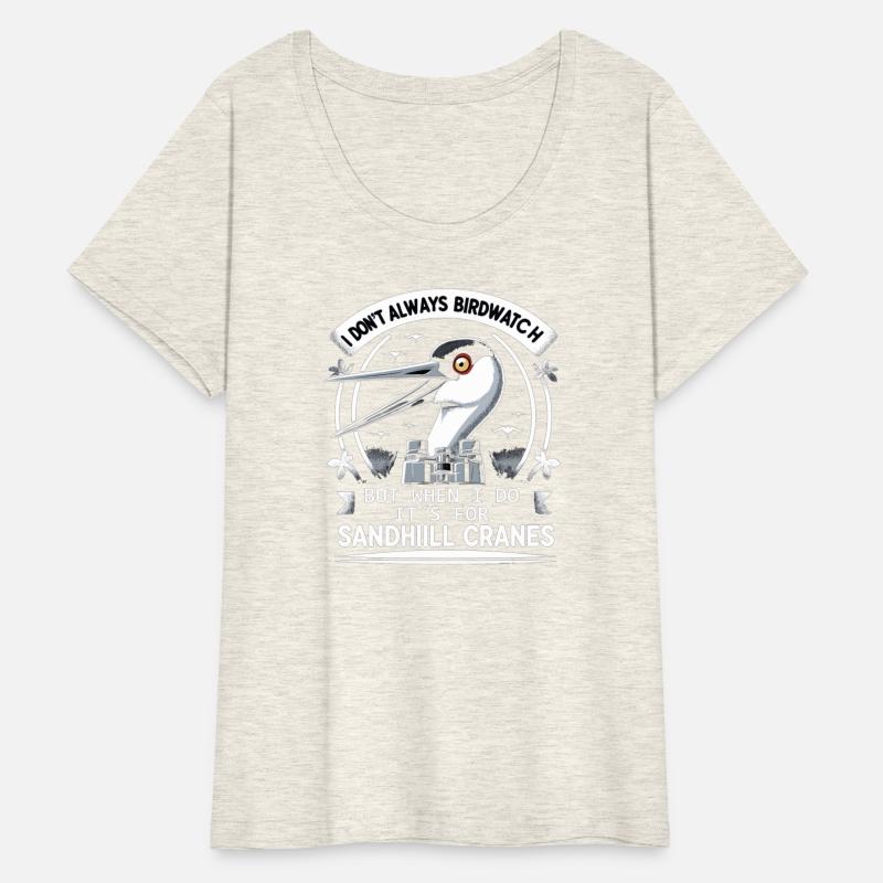 Sandhill Crane Lover Birdwatching Trumpeting Calls
