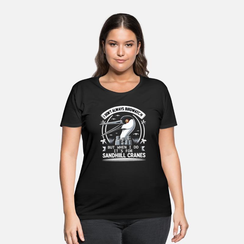 Sandhill Crane Lover Birdwatching Trumpeting Calls