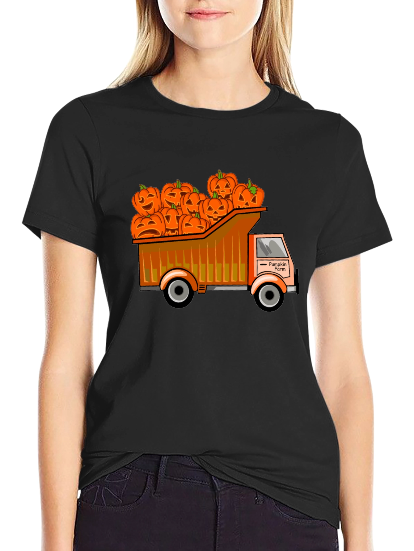 Pumpkin Farm Truck T-Shirt