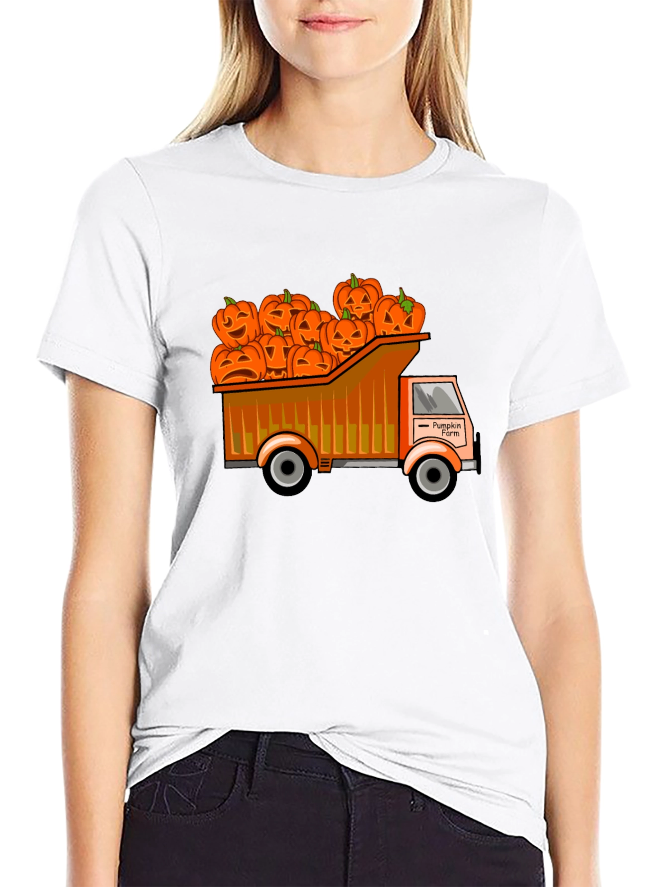 Pumpkin Farm Truck T-Shirt