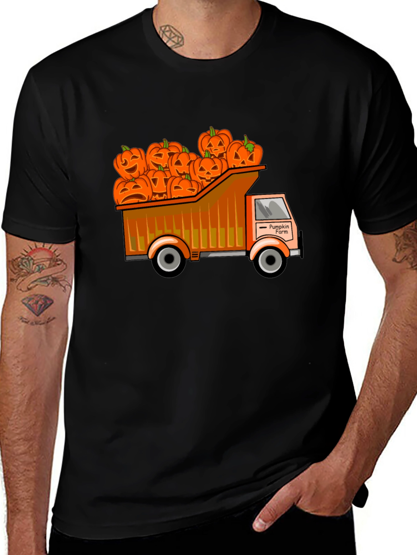 Pumpkin Farm Truck T-Shirt