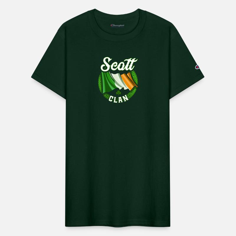 Scott Surname Irish Last Name Ireland Flag