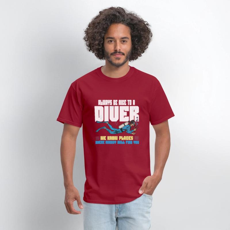 Scuba Diving Funny Saying Be Nice To A Scuba Diver