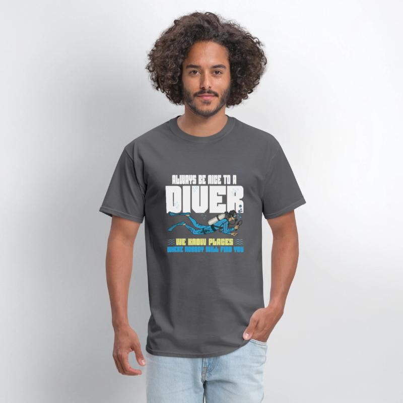 Scuba Diving Funny Saying Be Nice To A Scuba Diver
