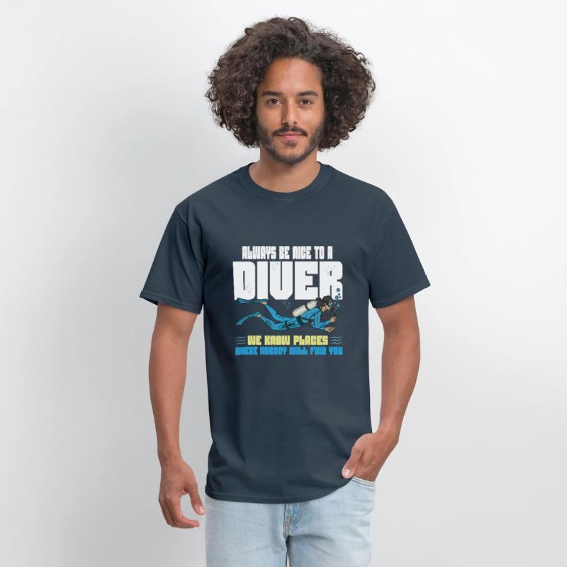 Scuba Diving Funny Saying Be Nice To A Scuba Diver