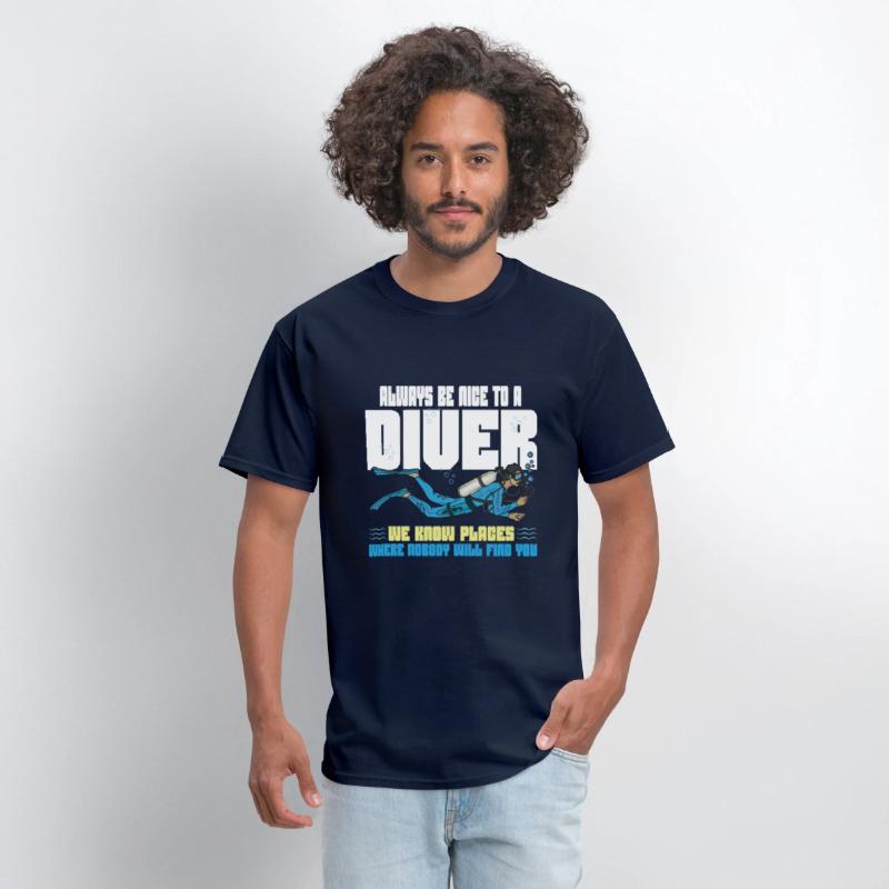 Scuba Diving Funny Saying Be Nice To A Scuba Diver