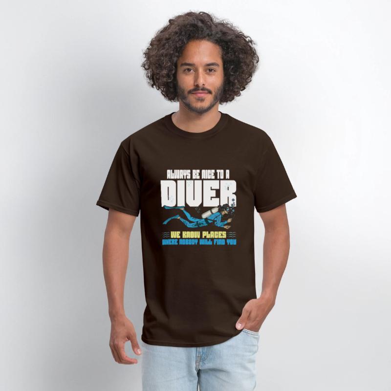 Scuba Diving Funny Saying Be Nice To A Scuba Diver