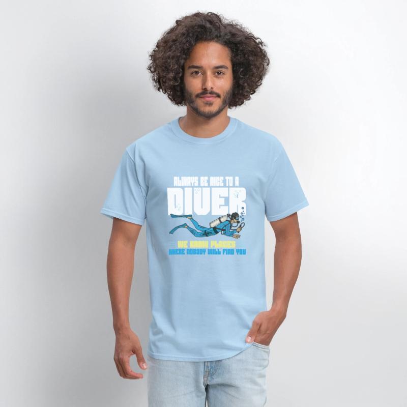 Scuba Diving Funny Saying Be Nice To A Scuba Diver