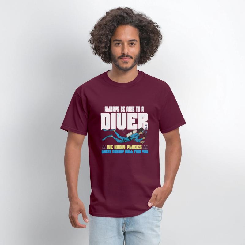 Scuba Diving Funny Saying Be Nice To A Scuba Diver
