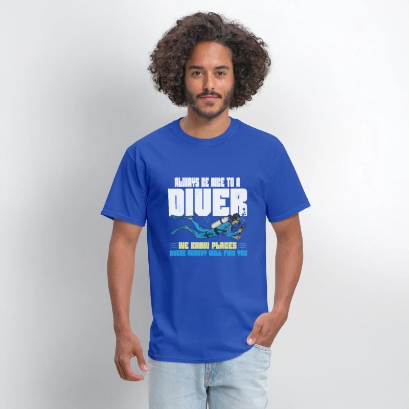 Scuba Diving Funny Saying Be Nice To A Scuba Diver