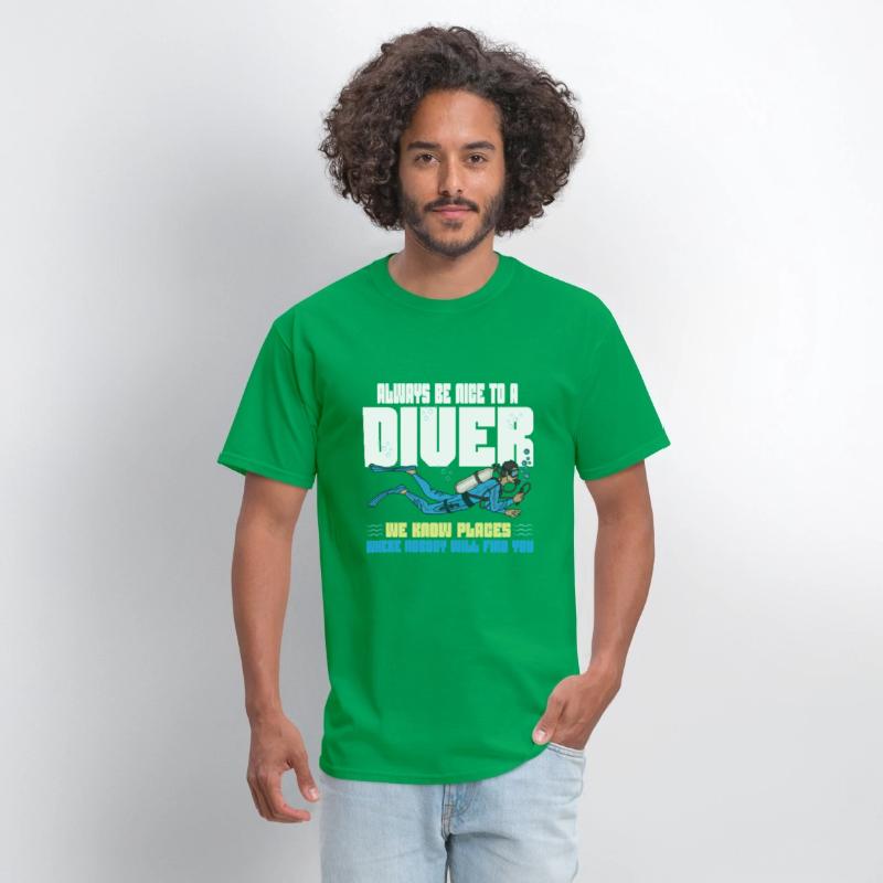 Scuba Diving Funny Saying Be Nice To A Scuba Diver