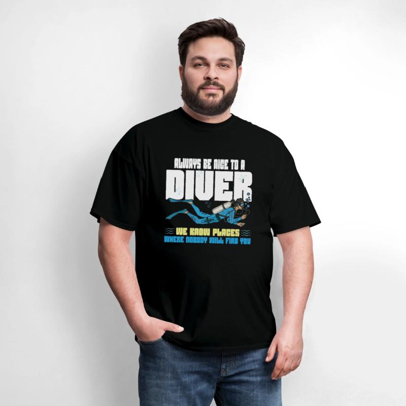 Scuba Diving Funny Saying Be Nice To A Scuba Diver