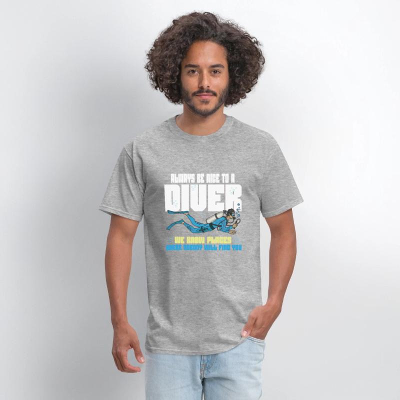 Scuba Diving Funny Saying Be Nice To A Scuba Diver