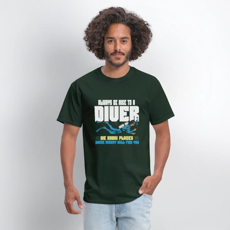 Scuba Diving Funny Saying Be Nice To A Scuba Diver