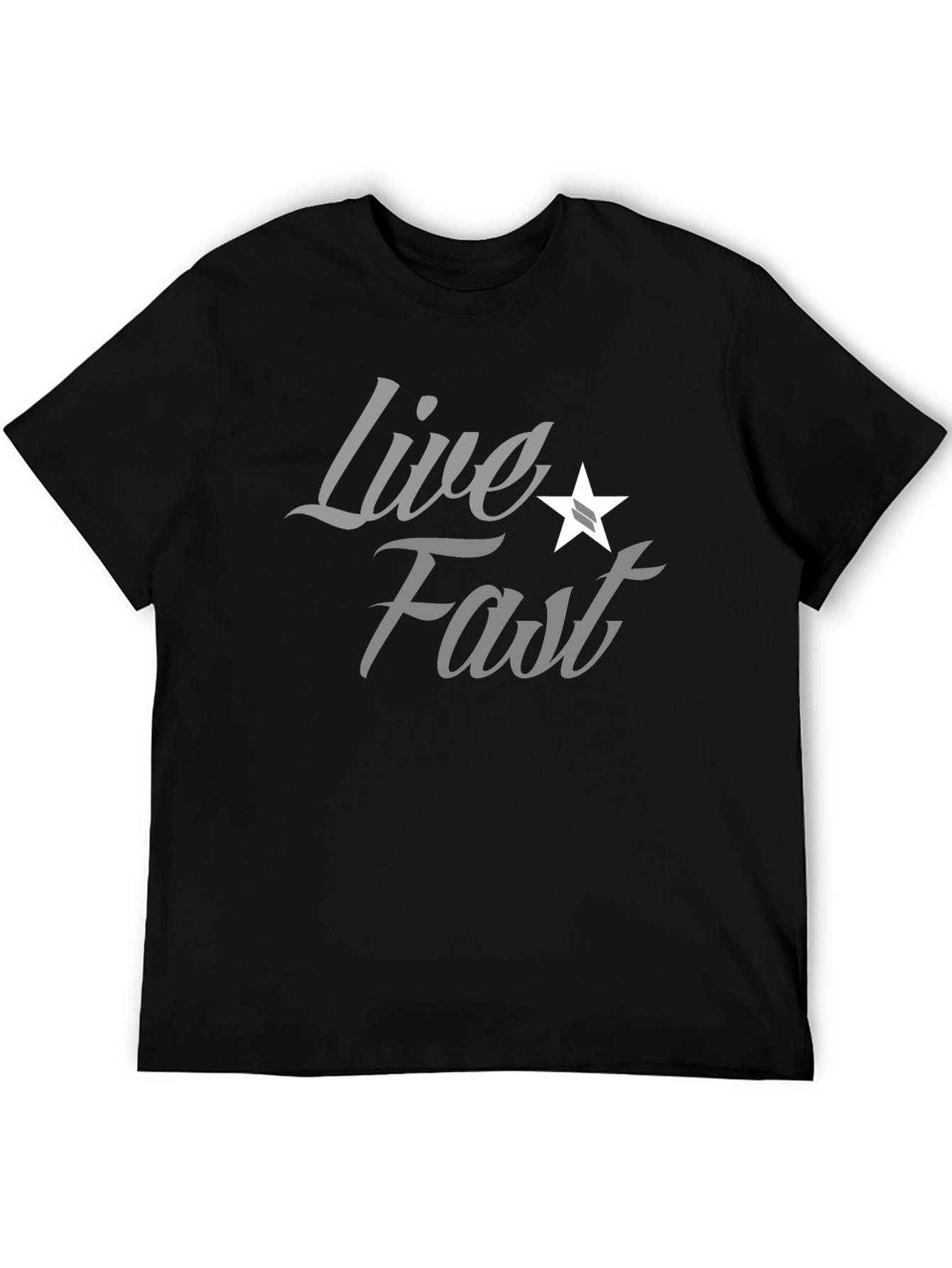 Live Fast Graphic T-Shirt