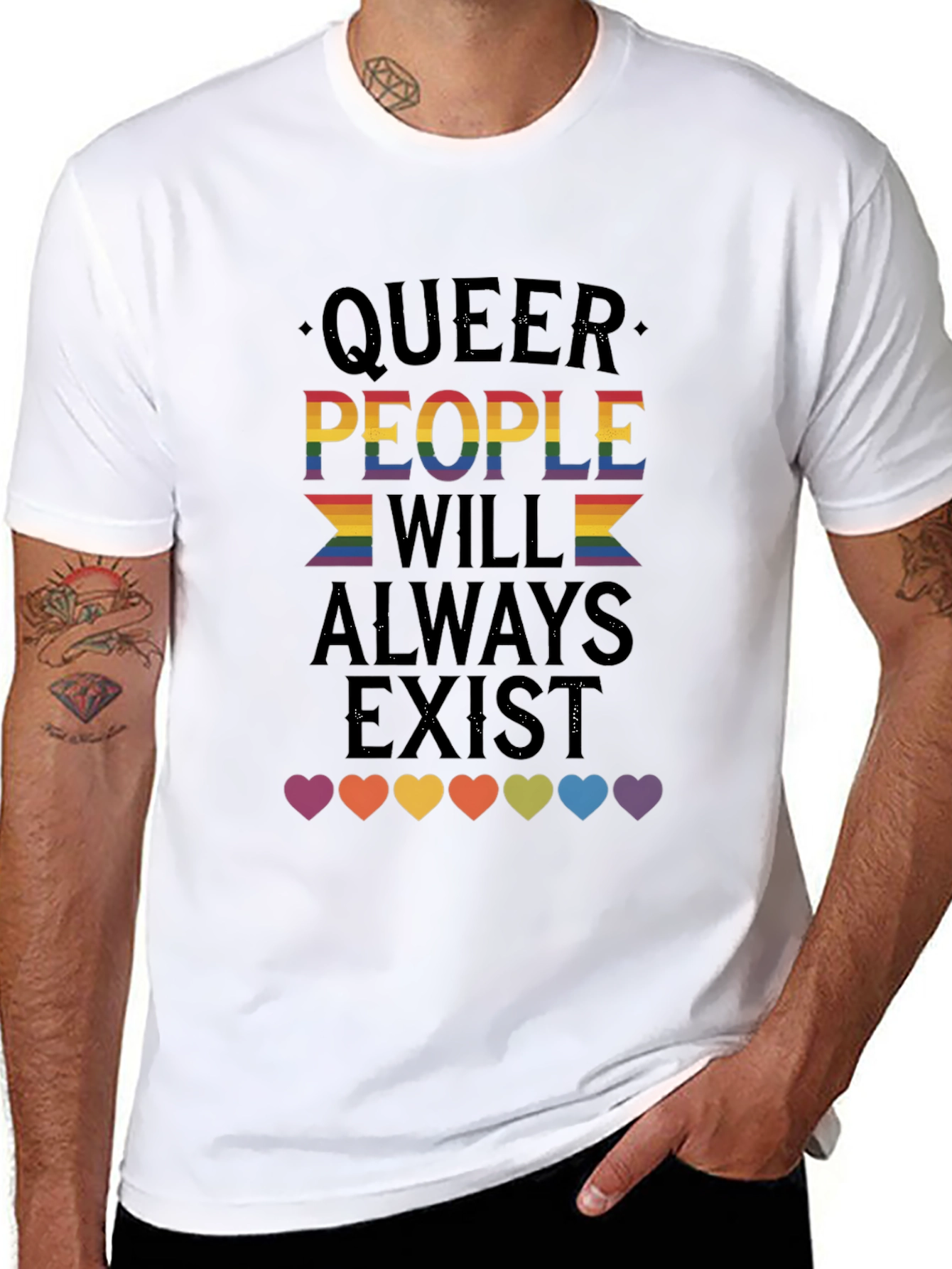 Queer People Will Always Exist T-Shirt