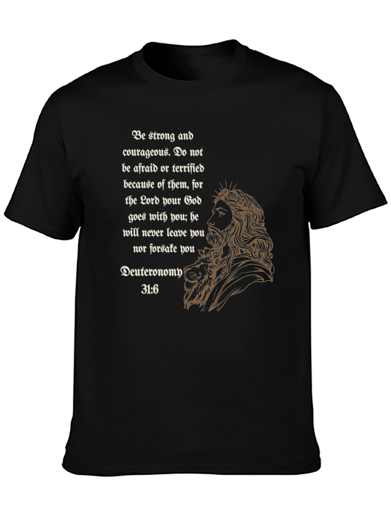 Strong and Courageous Graphic Tee