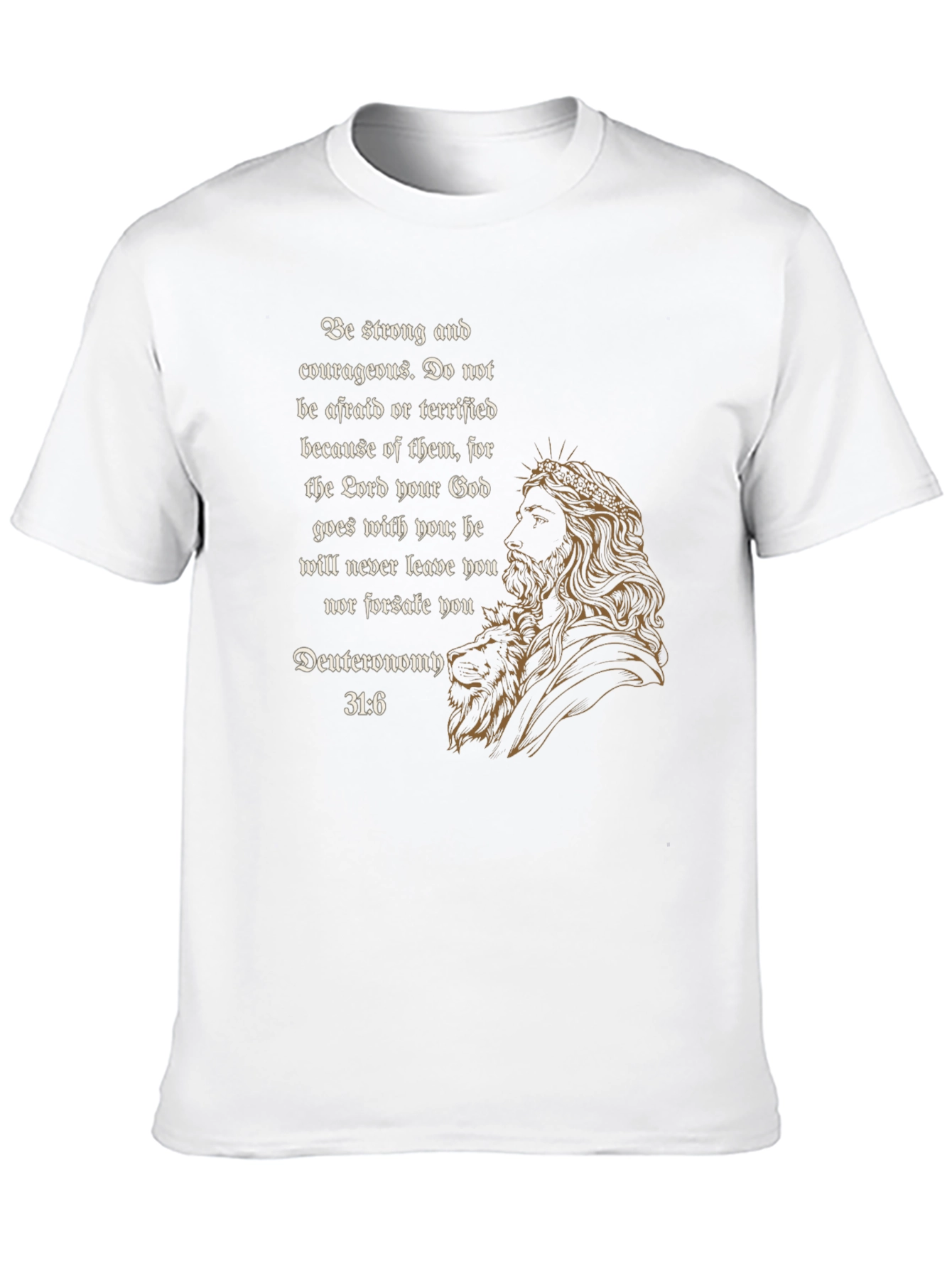 Strong and Courageous Graphic Tee